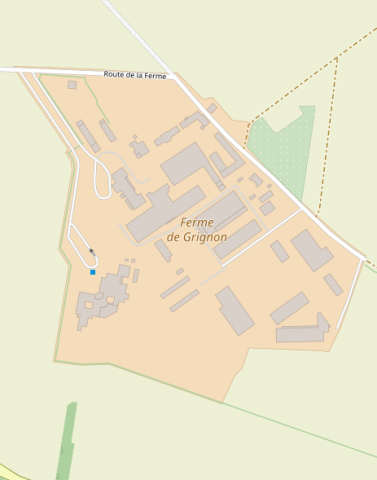 Carte de la ferme de Grignon