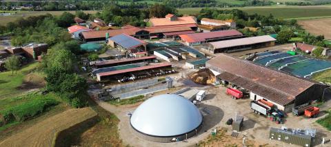 Vue globale Ferme de Grignon